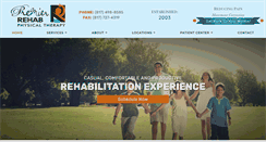 Desktop Screenshot of premierrehab.org